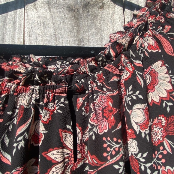 Talbots plus size Floral Black and Pink Women's Dress - Picture 8 of 8